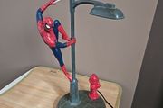 Spiderman On Lamp Post Light