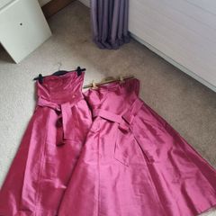 2 Coast pink bridesmaid dresses