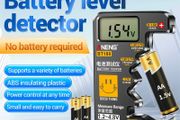 Ultra-small Battery Tester 9V AA AAA Button Cell Universal Household LCD Digital Display Battery Tester Power Bank Detector Tool