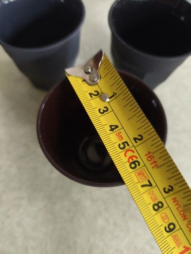 Set of 3 essprso coffe glass
