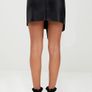 Bnwt Pretty Little Thing  Black Faux Leather Ring Belt Mini Skirt Size UK14 EU42 Postage Included Image 4
