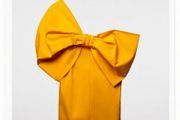 zara bow dress