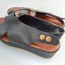 Leather Italian Sandals UK3 Image 4