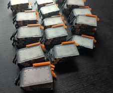 Set of 10 Genuine Empty Canon PFI-300 Ink Cartridges For Refill - OEM Original