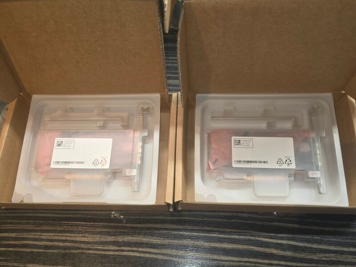 3 x Dell YGRX3 / 0YGRX3 ConnectX-4 Lx CX4121C Dual Port 25GbE SFP28 PCIe Network Adapters.