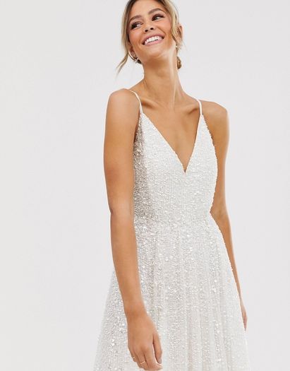 Asos Embellished Joni Maxi Dress