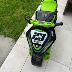 Injusa Kawasaki Ride-On Motorbike for kids