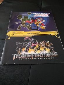 Transformers Animated - Revenge of the Fallen sticker album