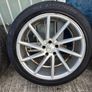 20" 5x112 Vossen , 4x Like New Tyres . Image 2