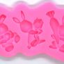 3 Easter Bunny chocolate mould Image 5
