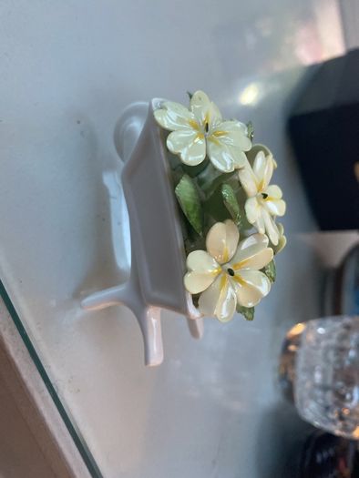 Aynsley wheelbarrow posy of flowers