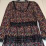 Stunning floral long sleeve midi dress Image 6