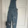 Hollister, Pull & Bear, Zara jeans and dungarees Age 9 - 13 years (Free girls clothes bundle for first buyer to offer asking price on this) Image 10