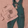 Disney Corduroy Dungaree,s And Top Image 10