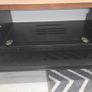 AVF Panorama 1600mm TV Unit Stand  Oak & Black Glass Image 2