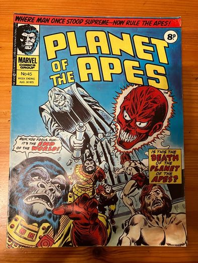 Comic: 'Planet Of The Apes' no. 45 / 1975