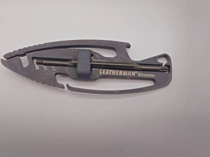 Discontinued Leatherman Shooter Surfboard Wax Board Maintenance Tool Multi Tool Rare Collectable