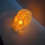 Halloween Sugar Skull LED Light / Day of the Dead Tea Light Lamp Image 2