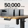 Electric Standing Desk Height Adjustable 120 x 60cm Image 7