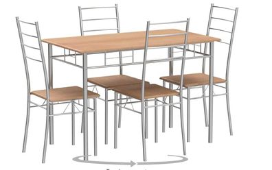 Dining / kitchen Set of a table and 4 chairs