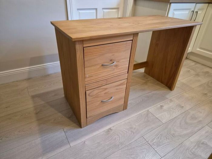 Oak office desk