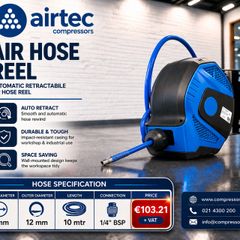 Compressor- Hose Reels (10, 15 & 20 Mtr) - In Stock