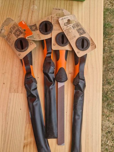 Bahco Ergo Hand File Set 4 x 150mm