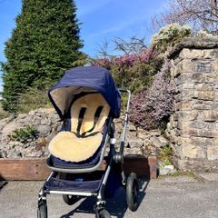 Bugaboo Fox 2 Travel System Navy, Bassinet, Nuna Turtle Car Seat and Extras, Excellent Condition