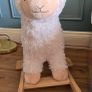 llama rocking horse Image 2