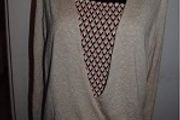F&amp;F beige 2 in 1 top and cover up size UK14 EU42 Postage included