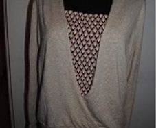 F&F beige 2 in 1 top and cover up size UK14 EU42 Postage included