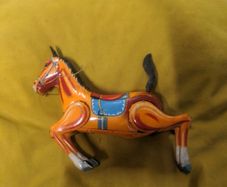 RARE VINTAGE Wind Up Daiya Trademark Dancing Horse