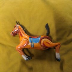 RARE VINTAGE Wind Up Daiya Trademark Dancing Horse