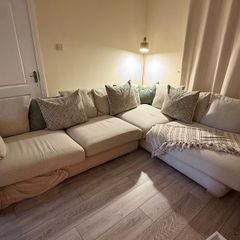 dfs L shape sofa
