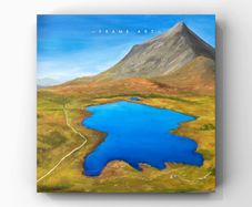 Croagh Patrick oil painting