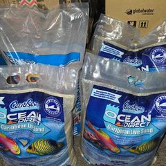 Marine or cichlid aquarium sand