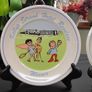 Pair of Vintage Kelly's Strand Hotel Rosslare "Winner" Plates Image 2