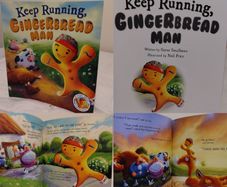 Keep Running Gingerbread Man Story Book