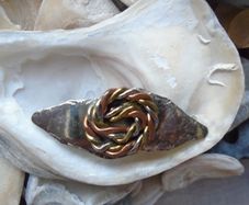 Celtic style brooch,Brooch,Jewellery,Free post