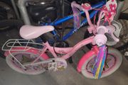 16 inch LOL Surprise girl bike with matching helmet