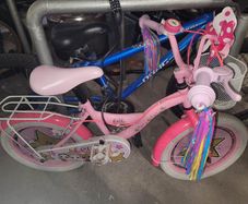 16 inch LOL Surprise girl bike with matching helmet