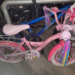 16 inch LOL Surprise girl bike with matching helmet