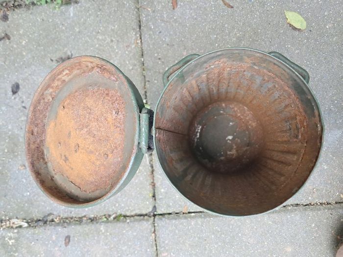 German WWII Gas Mask Canister