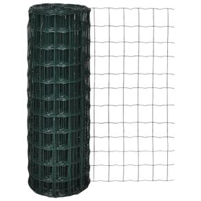 Euro Fence Steel 25x1.5 m Green