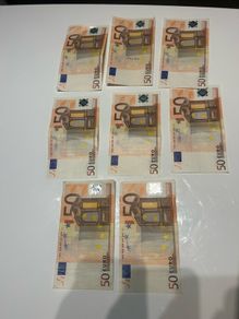 50 euro 2002 first issue banknotes used circulate for collection