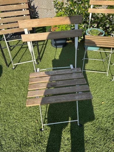Set of 5 Garden chairs - very sturdy