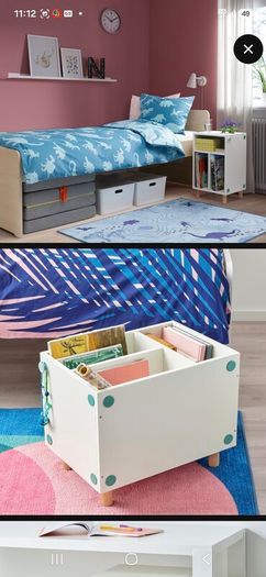 bedside table, shelf unit