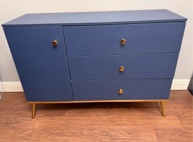Marine Blue Sideboard