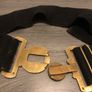 'Dieu Et Mon Droit' Brass Belt Buckle Image 9