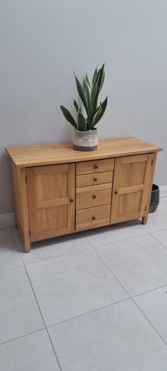solid oak furniture set